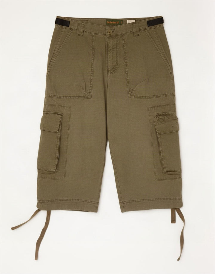 Timberland Bermuda Cargo W32 Homme Kaki Moyen Coton