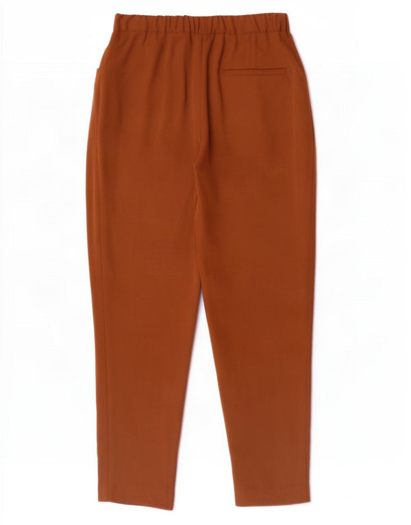 Zara Pantalon décontracté fuselé pour femme Medium W28 L26 Marron
