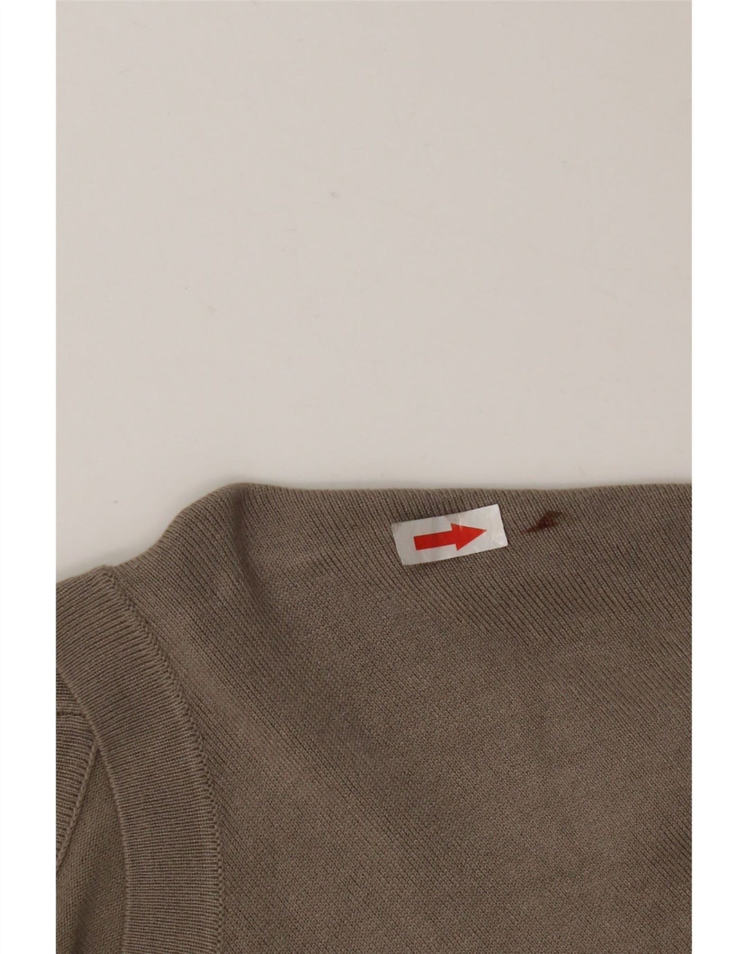 Zara Pull ras du cou pour homme XL Gris Viscose