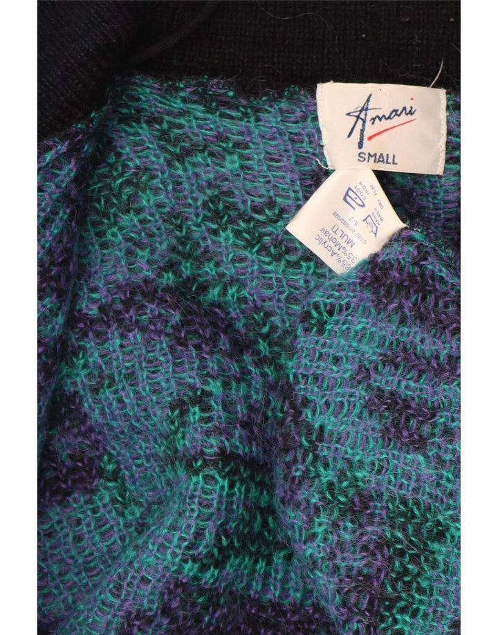 Amari Cardigan long surdimensionné pour femme UK 10 Petit Multicolore