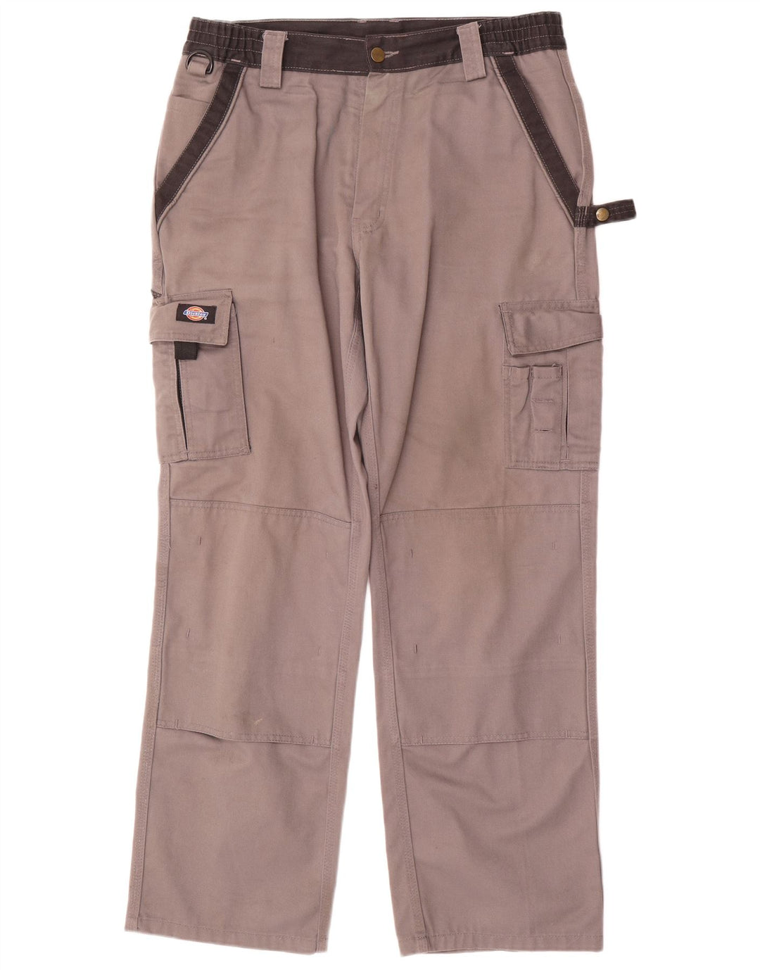 Dickies Pantalon Cargo Droit Homme W34 L31 Gris Polyester