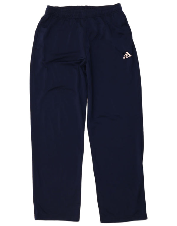 ADIDAS Pantalon de survêtement pour homme UK 44/46 Large Bleu Marine Polyester