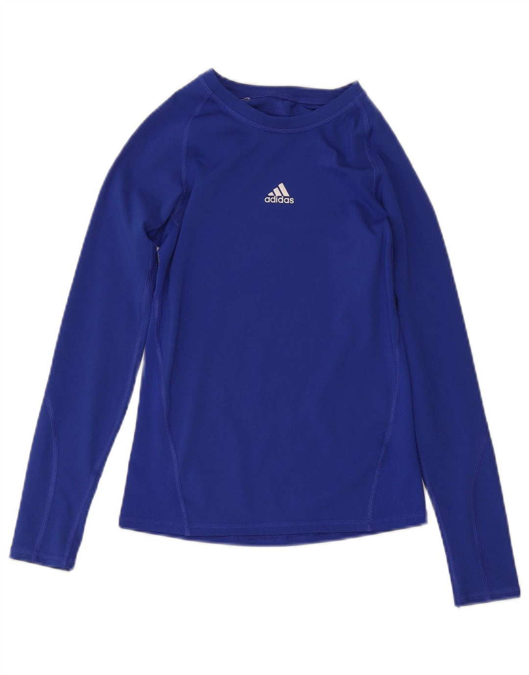 Adidas Garçon Climacool Top Manches Longues 11-12 ans Bleu Polyester