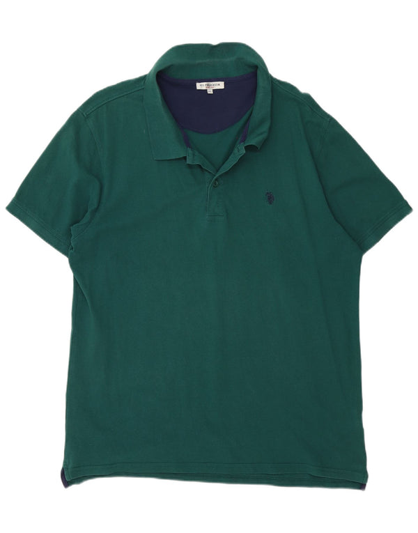 U.S. Polo Assn. Chemise Homme 2XL Vert Coton