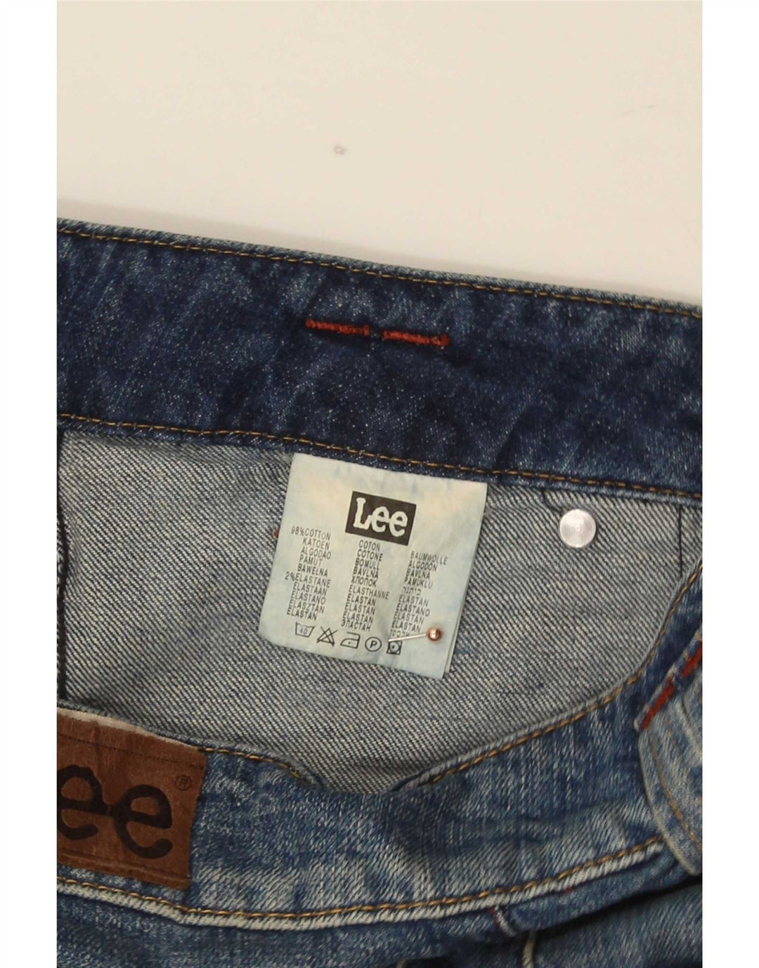 Lee Jean Leola Bootcut Femme W27 L35 Bleu Coton