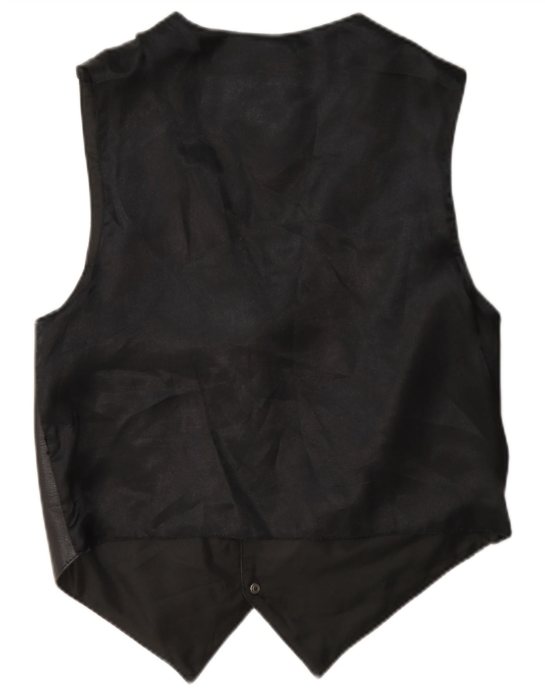 gilet en cuir homme vintage petit noir