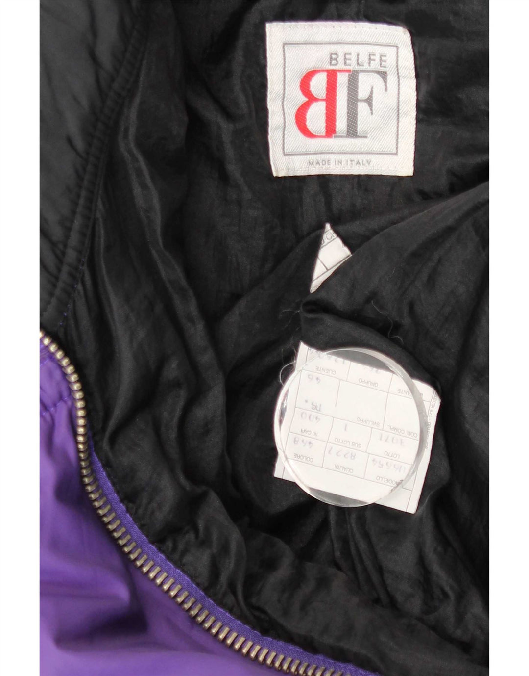 Combinaison de ski femme Belfe IT 46 grande fleur en nylon violet