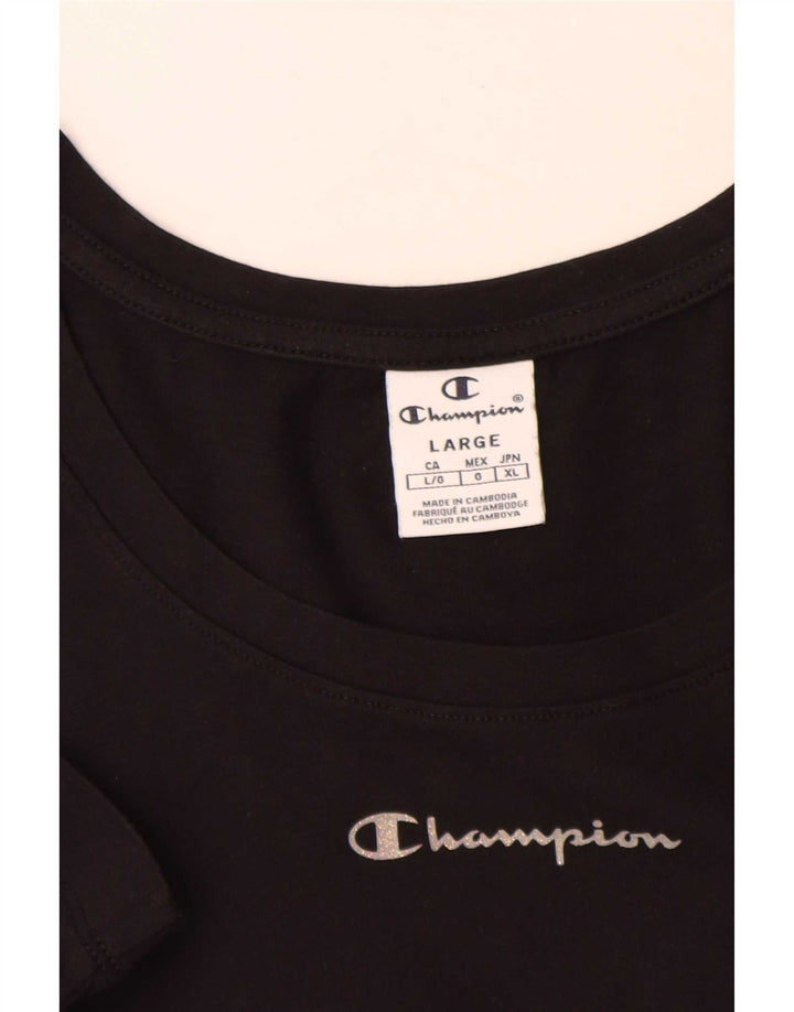 Champion T-Shirt Homme Grand Noir