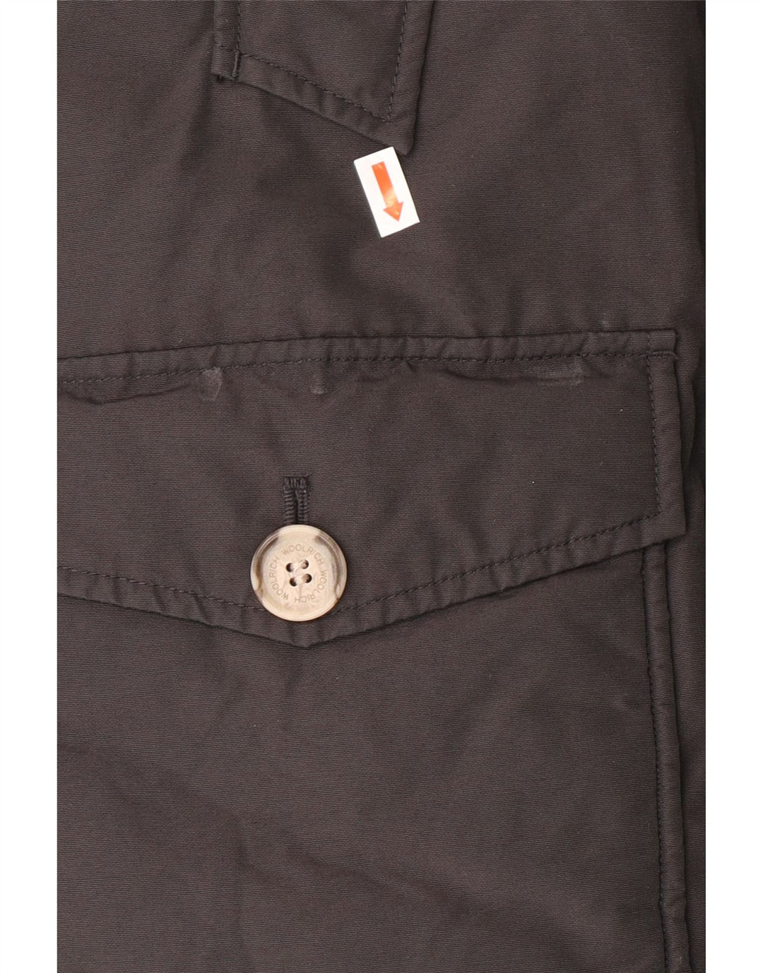 WOOLRICH Manteau rembourré à capuche pour garçon 9-10 ans en coton noir