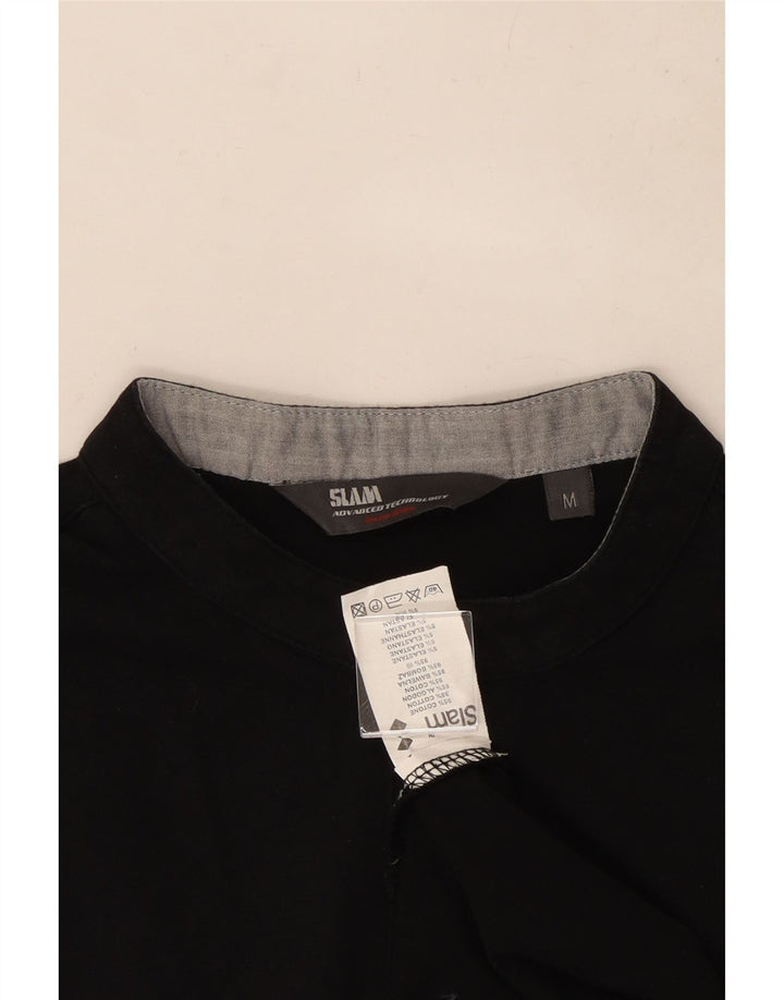 Slam Haut à manches longues pour femme UK 42 en coton noir moyen