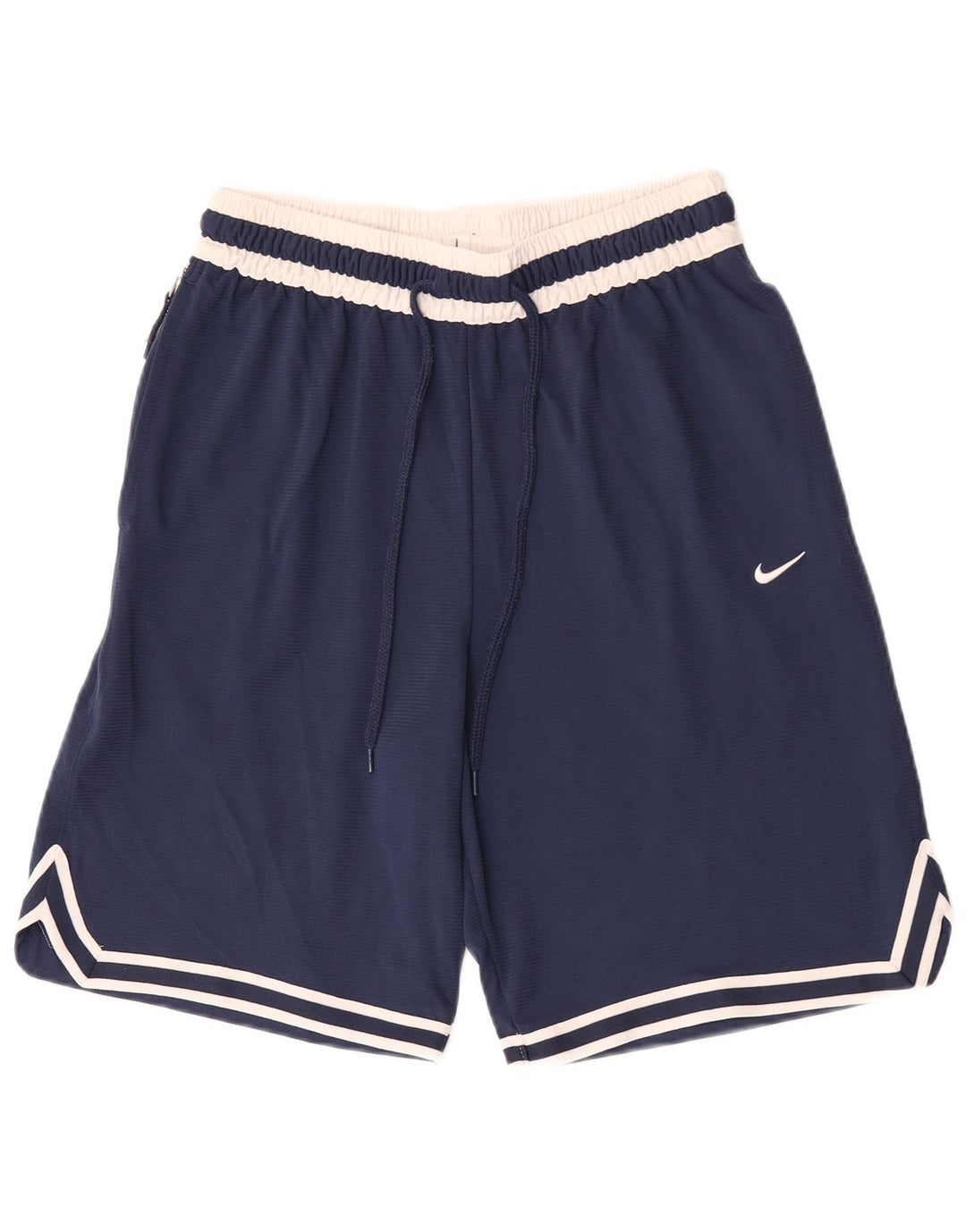 Nike Short de sport pour homme en polyester color block bleu marine moyen