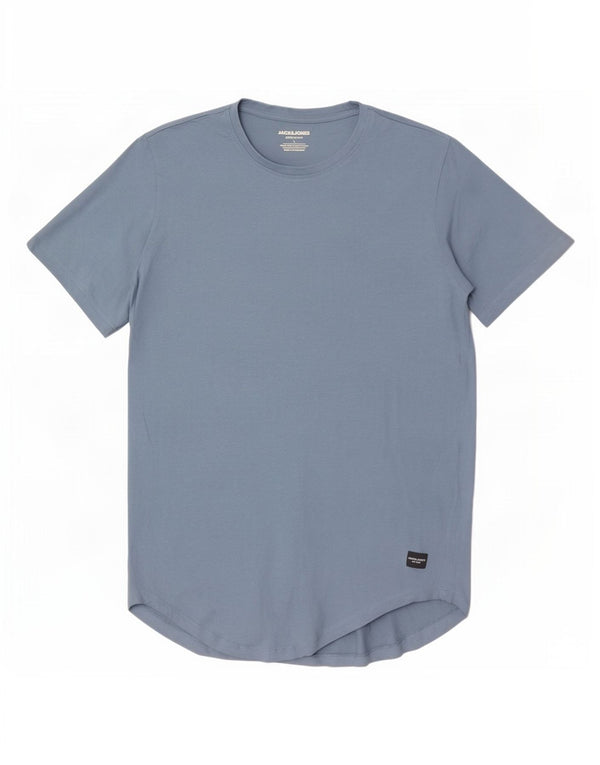 Jack & Jones T-Shirt Homme Grand Bleu Coton