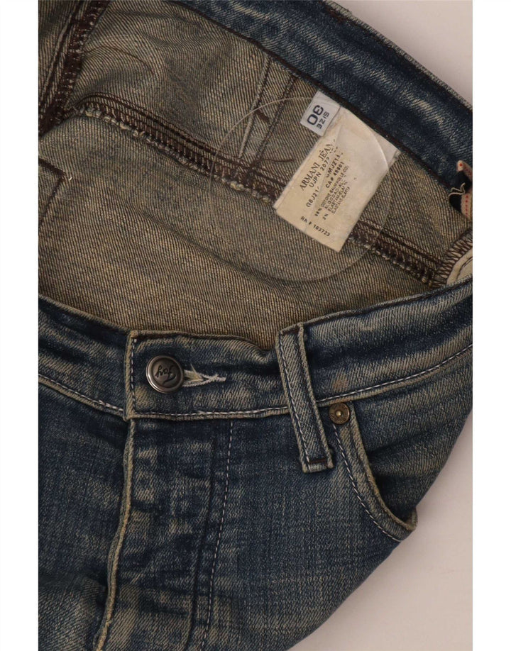 Armani Jeans Slim W30 L32 Bleu Coton Homme
