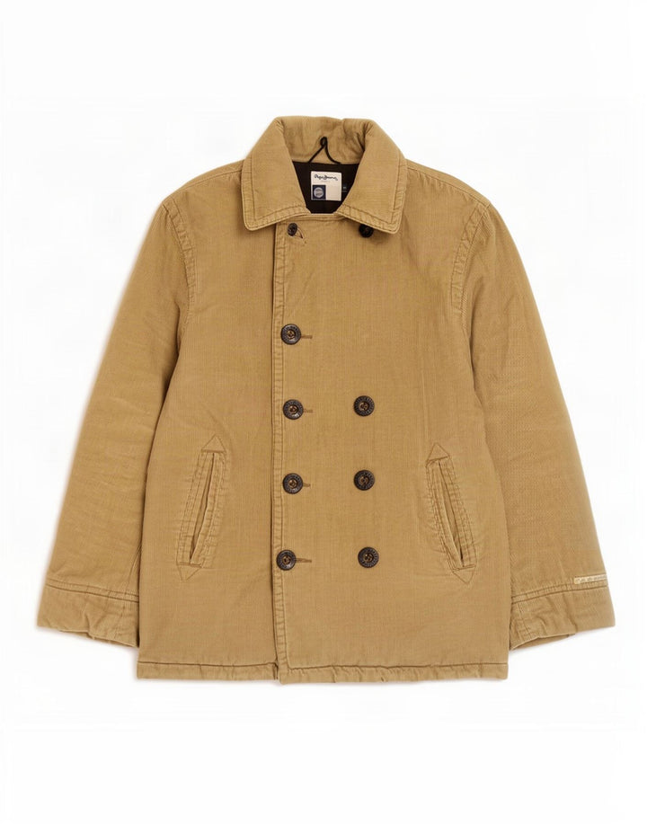 PEPE Jeans Veste en velours côtelé pour homme UK 38 Beige moyen
