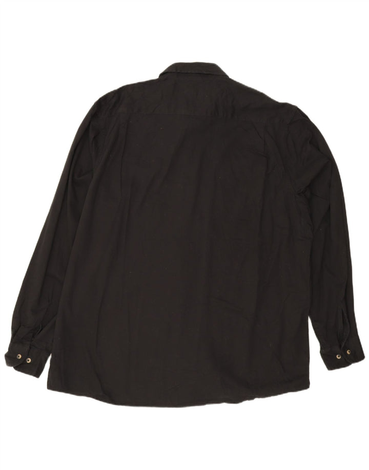 Wrangler Chemise haute pour homme 2XL en coton noir