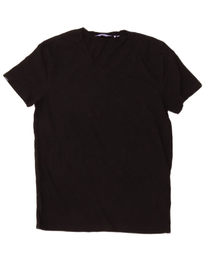 SUPERDRY T-Shirt Homme Noir Moyen Coton