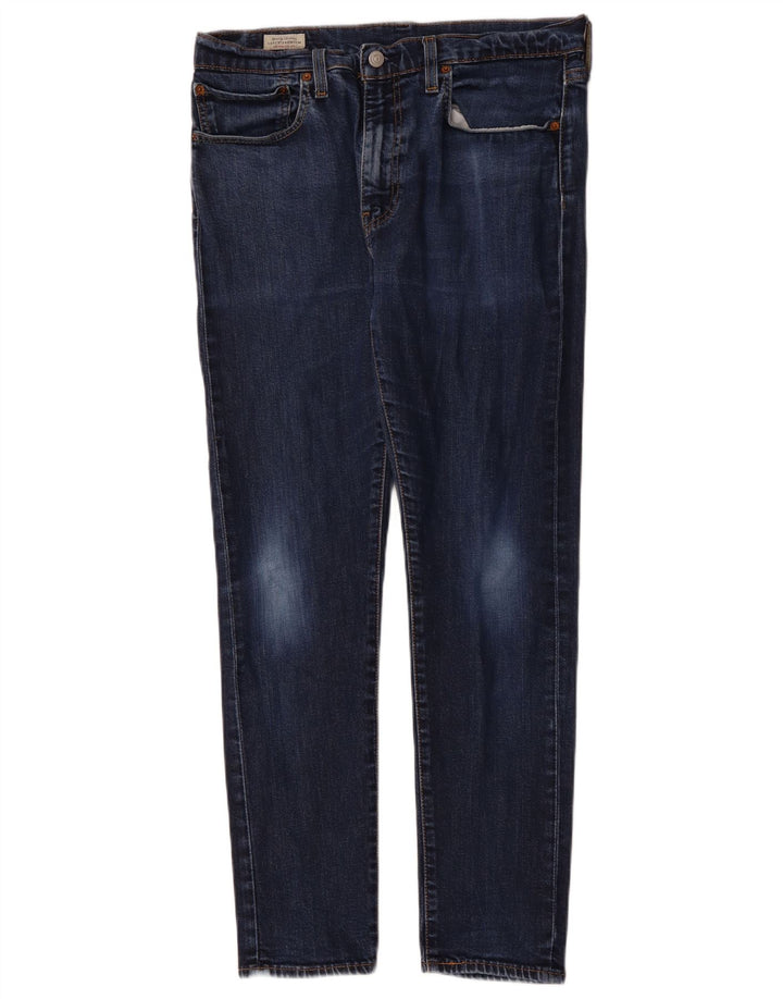 LEVI'S Jean Slim Fuselé 512 Homme W34 L29 Bleu Marine Coton