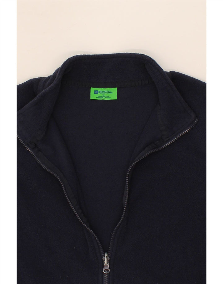MOUNTAIN WAREHOUSE Boys Tracksuit Top Jacket 12-13 Years Navy Blue Vintage Mountain Warehouse and Second-Hand Mountain Warehouse from Messina Hembry 