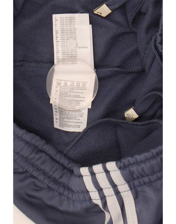 Adidas Pantalon de survêtement pour homme UK 42/44 Large Bleu Polyester