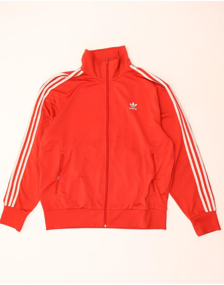 Adidas Veste de survêtement pour homme XL Rouge Polyester