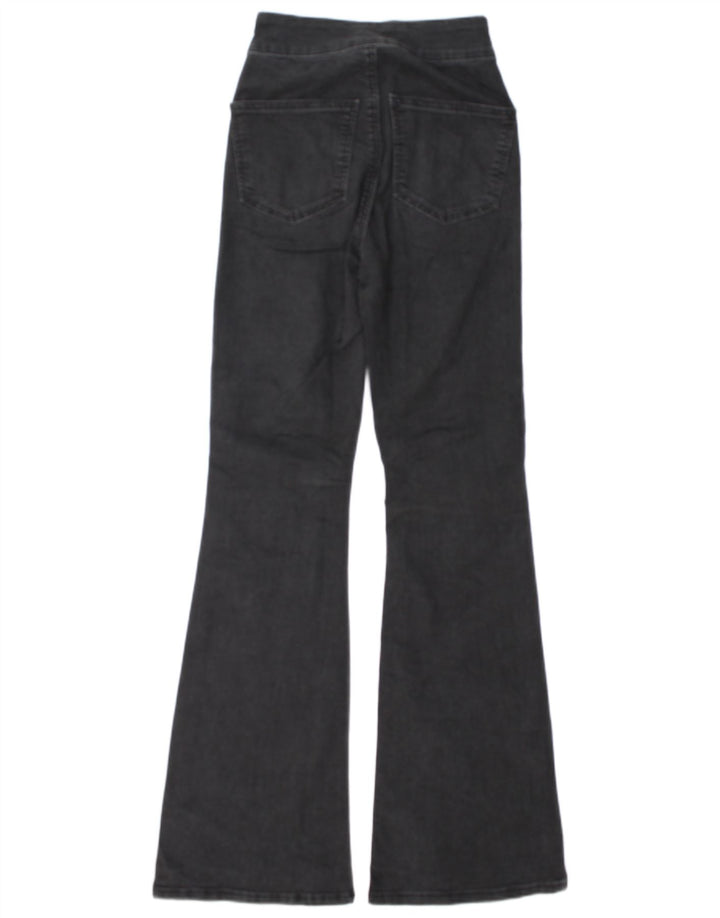 Topshop Jean évasé femme W28 L32 coton gris