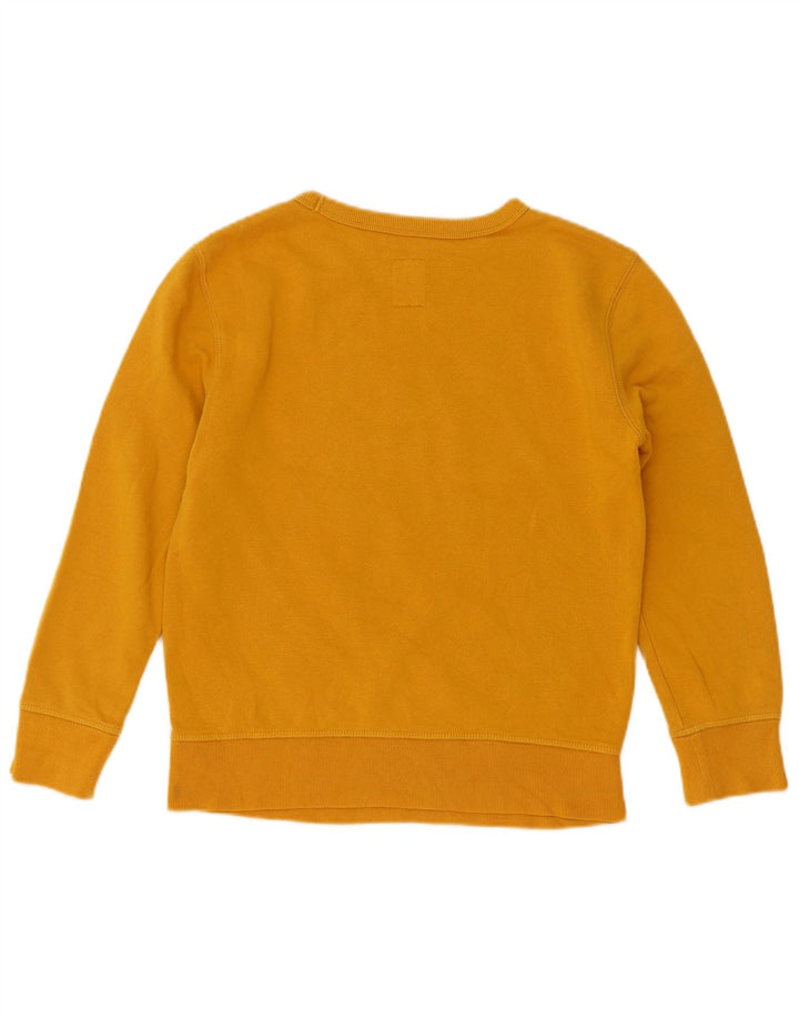 Gap Sweat-Shirt Graphique Garçon 8-9 Ans Coton Jaune Moyen