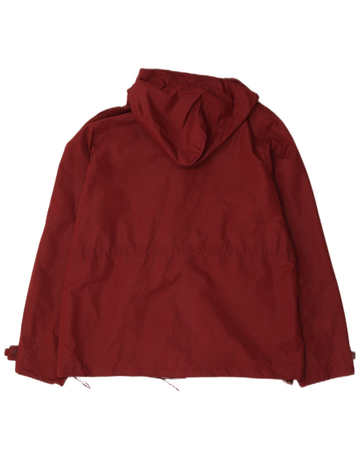 Mountain Warehouse Veste de pluie à capuche pour femme UK 16 Large Bordeaux Polyester