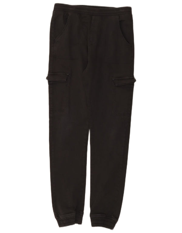 Marks & Spencer Pantalon cargo de jogging fille 13-14 ans W28 L29 Noir