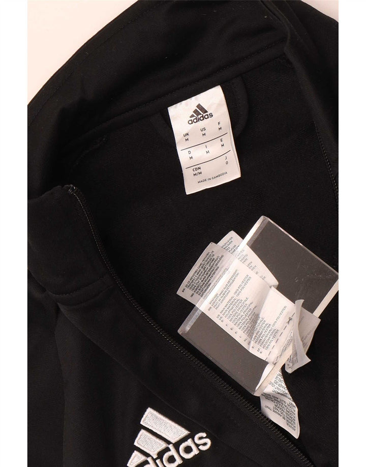 Adidas Veste de survêtement pour homme Noir moyen Polyester
