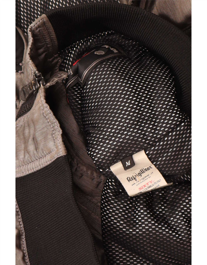 Refrigiwear Veste Bomber Homme UK 38 Gris Moyen Polyamide