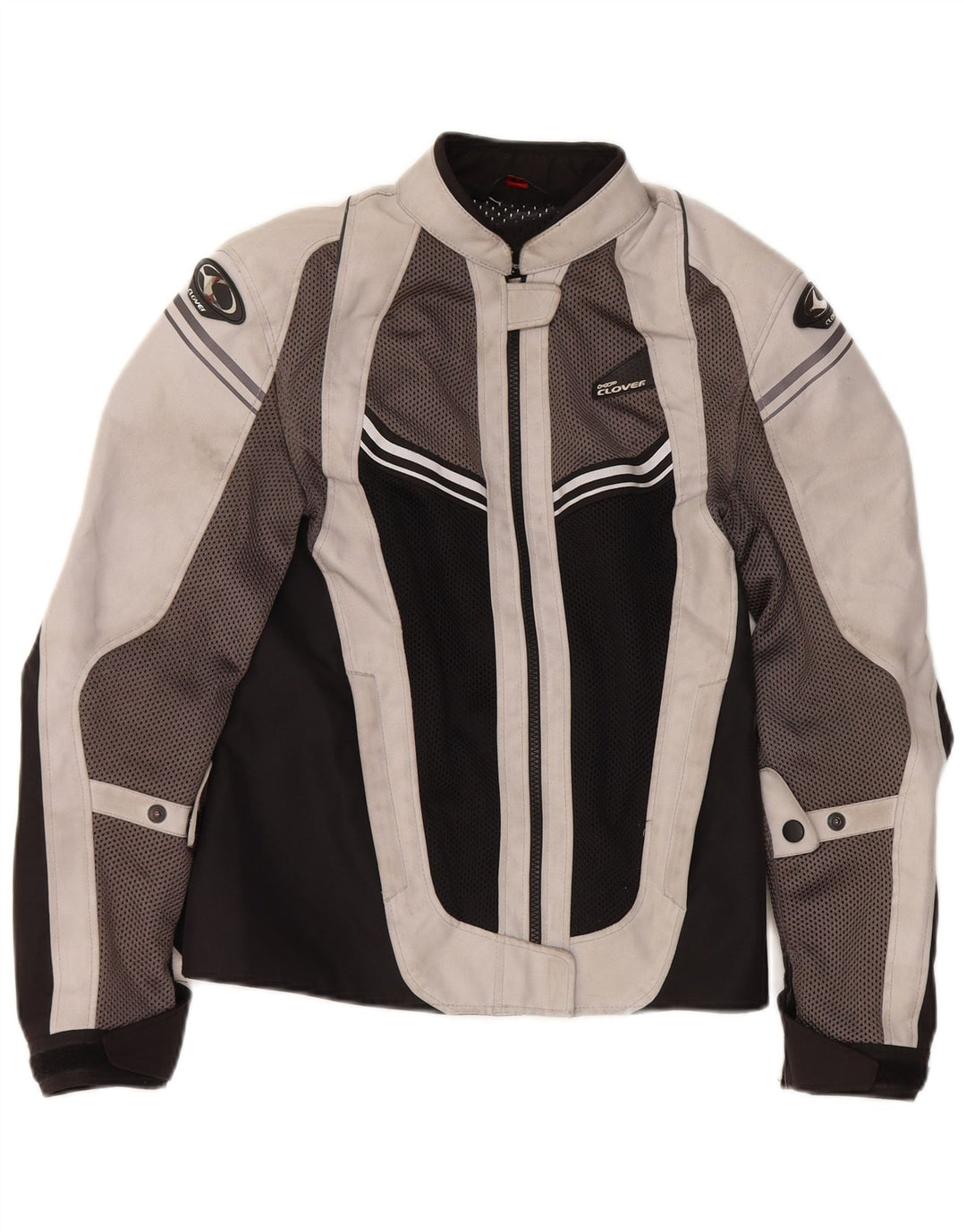Clover Veste Graphic Racer pour femme UK 6 XS Multicolore Colourblock