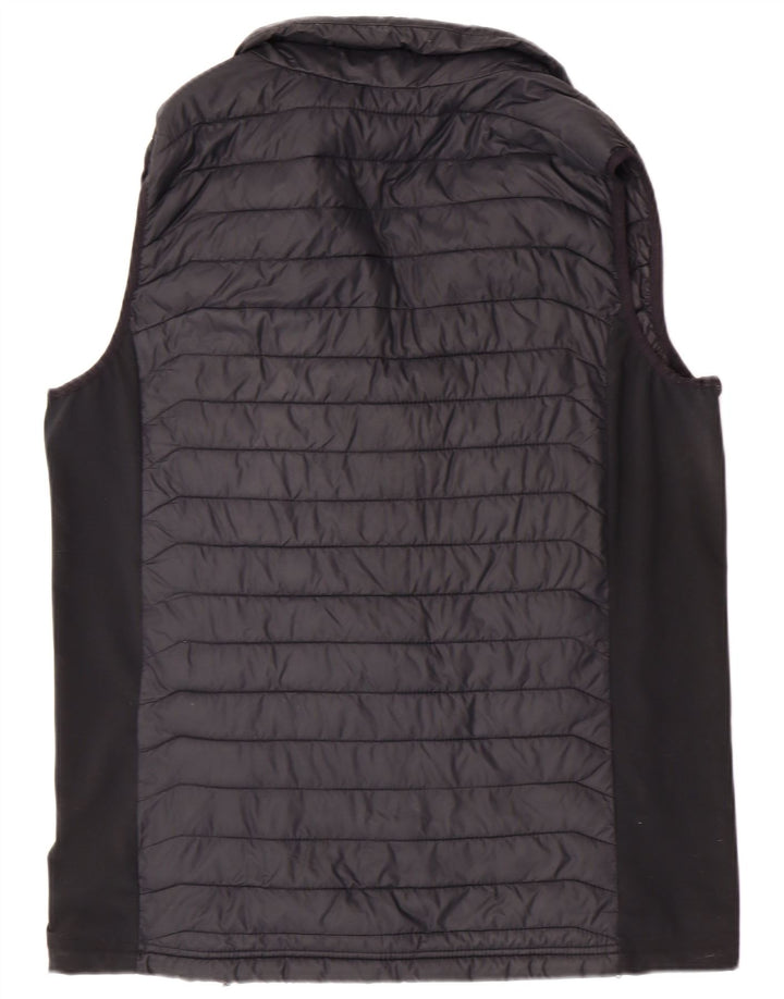 COLUMBIA Gilet rembourré pour homme UK 40 Large Noir Nylon