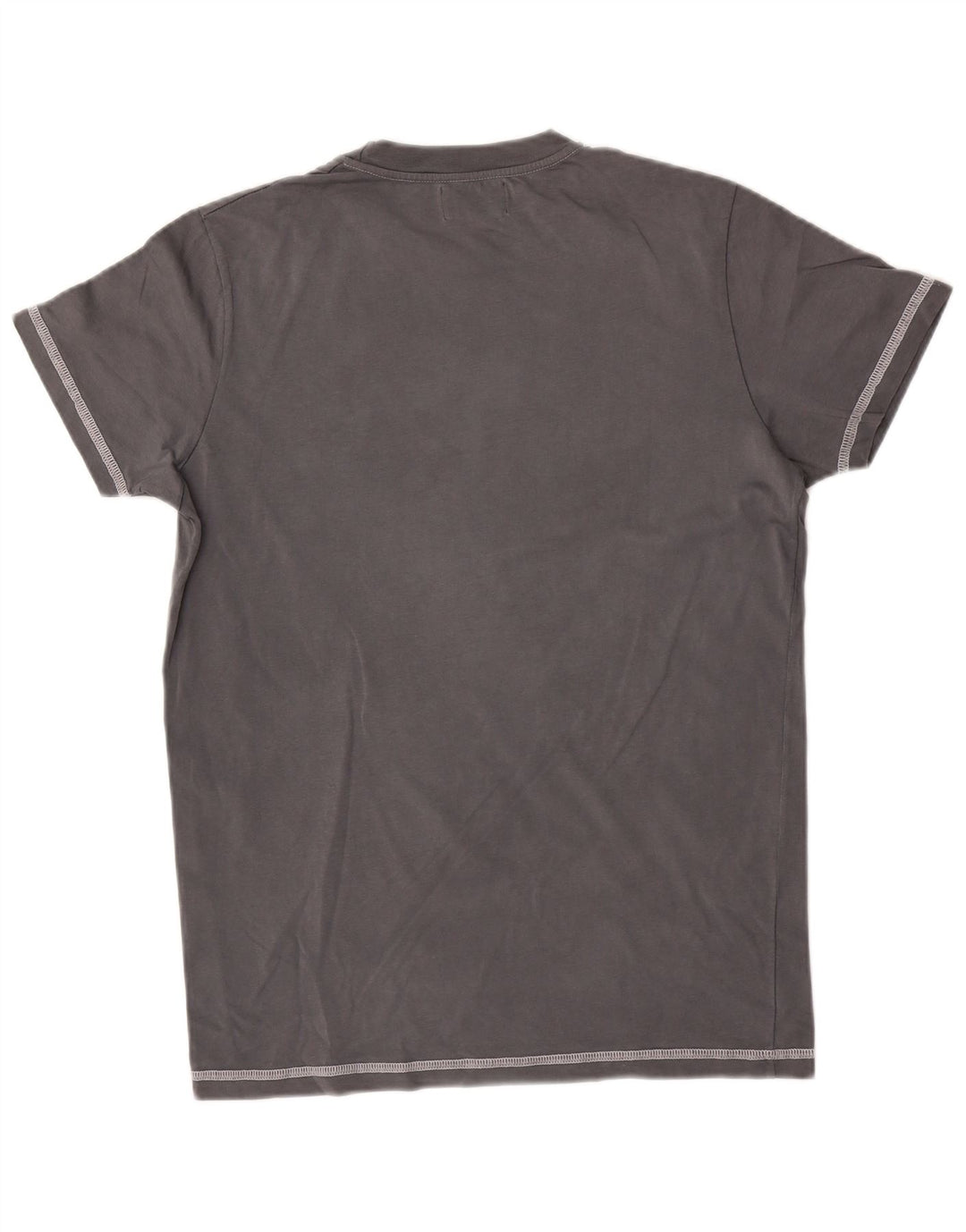 Converse T-Shirt Graphique Homme Petit Gris Coton