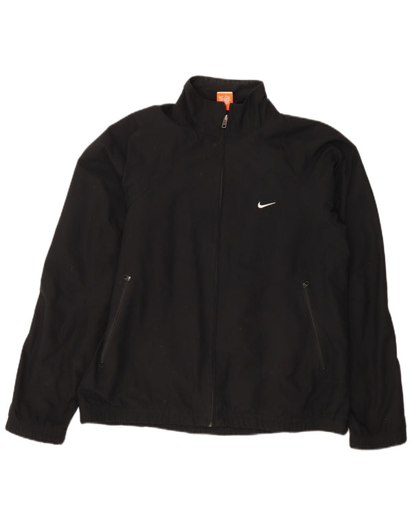 Nike Veste de survêtement pour homme UK 38/40 Noir moyen Polyester