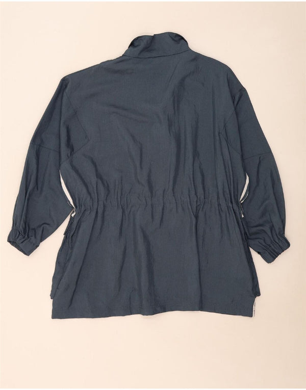 Adidas Veste utilitaire surdimensionnée pour femme UK 8 Small Bleu Polyamide