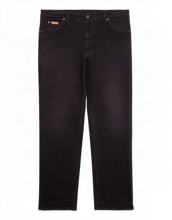 Wrangler Jean Droit Texas Homme W38 L32 Noir Coton