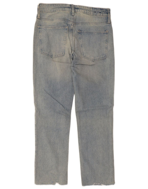 Jean Slim Boyfriend Femme Gap W24 L24 Bleu Coton