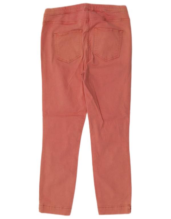 White Stuff Jean court jegging pour femme UK 12 Medium W28 L25 Coton rose