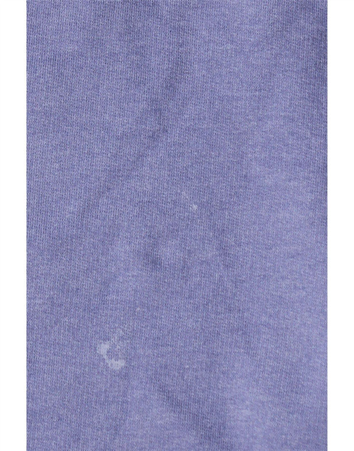 CREW CLOTHING Sweat-Shirt Homme Violet Moyen Coton