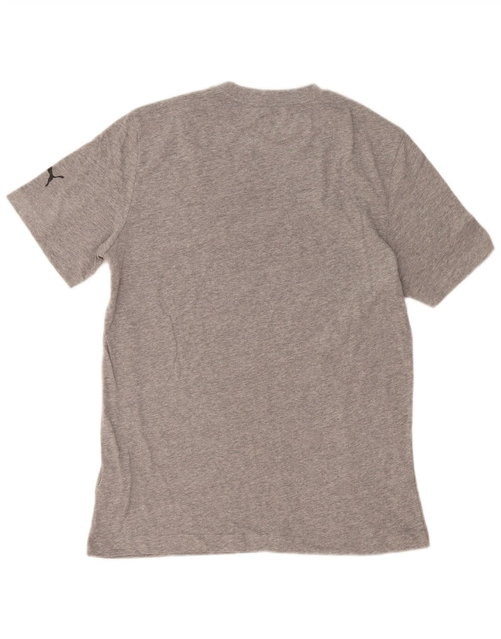 Puma T-Shirt Graphic Homme Gris Moyen Coton