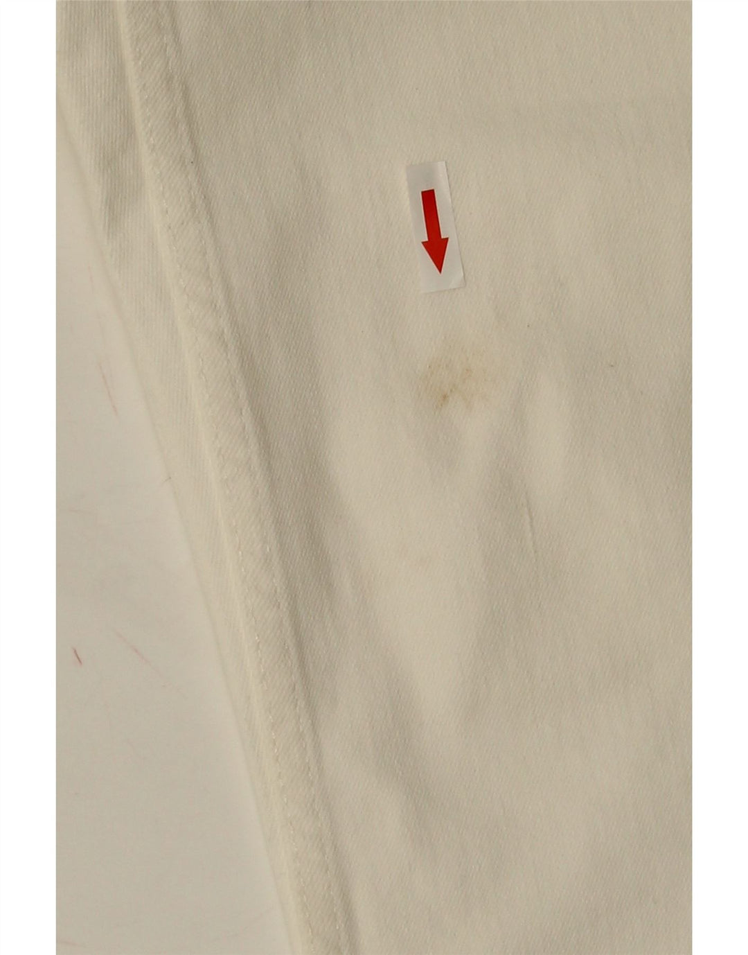 Topshop Jean Slim Femme W28 L26 Blanc Polyester