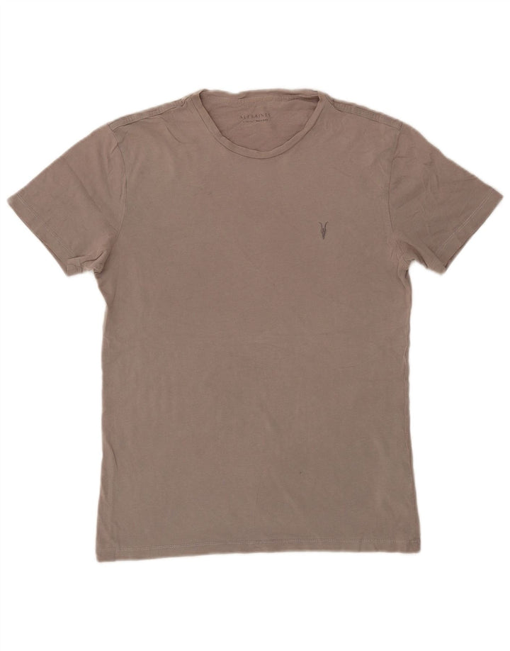 ALL SAINTS T-Shirt Homme Top XS Gris Coton