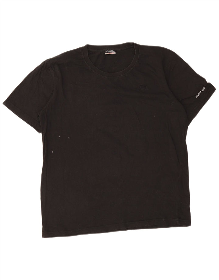Kappa T-Shirt Femme UK 14 Large Noir