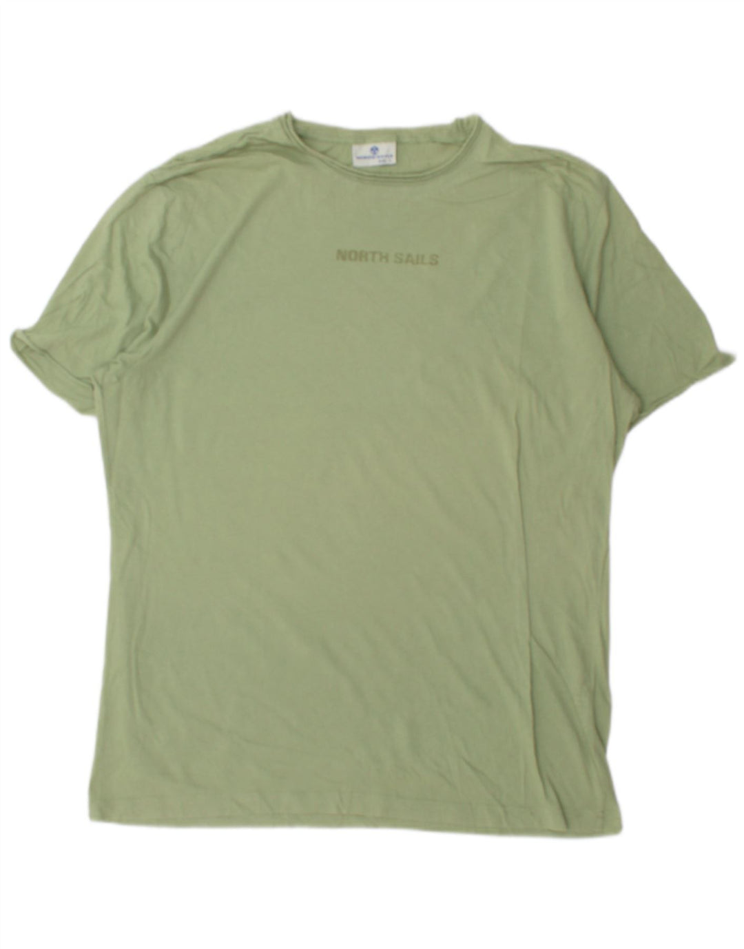 NORTH SAILS T-shirt graphique pour homme en coton vert grand