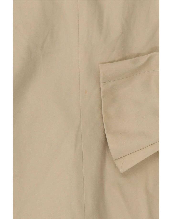 Massimo Dutti Veste Blazer 2 Boutons Homme EU 38 Petit Coton Blanc Cassé