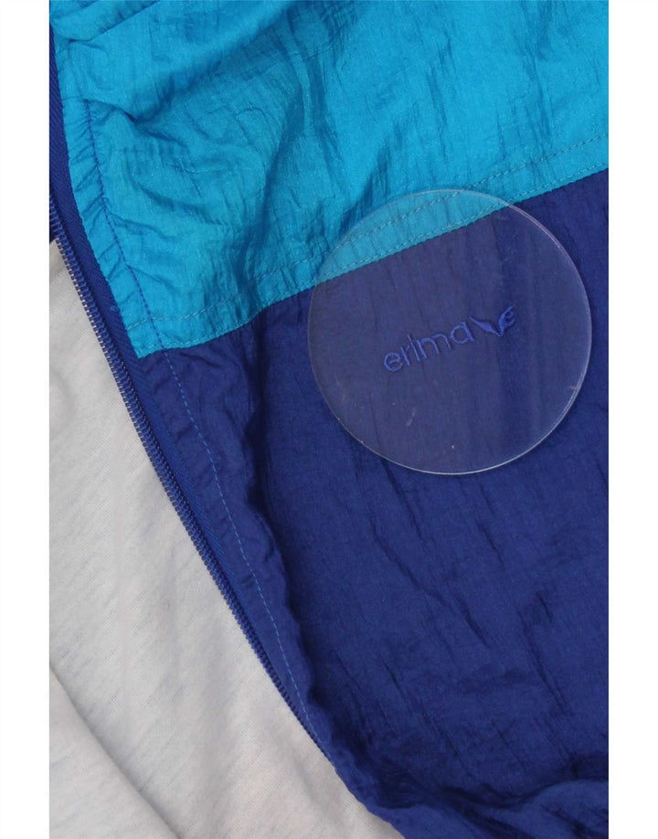 Erima Veste de Survêtement Homme Bleu Moyen Colourblock