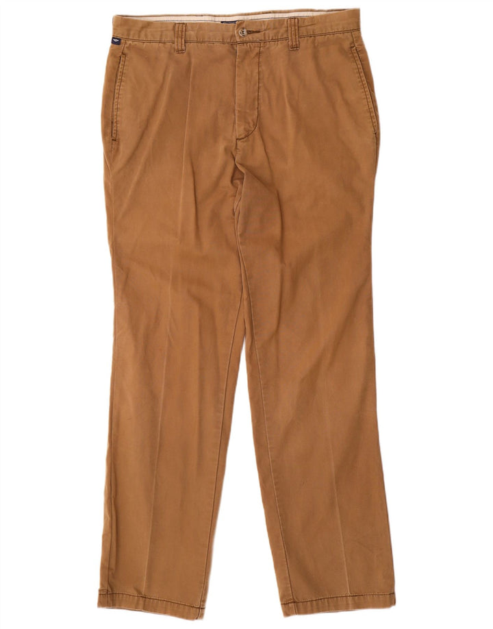 DOCKERS Pantalon Chino Droit Coupe Classique Homme W34 L32 Coton Beige