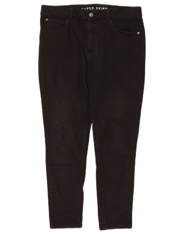 Marks & Spencer Jean super skinny pour femme UK 14 Large W32 L26 Coton noir