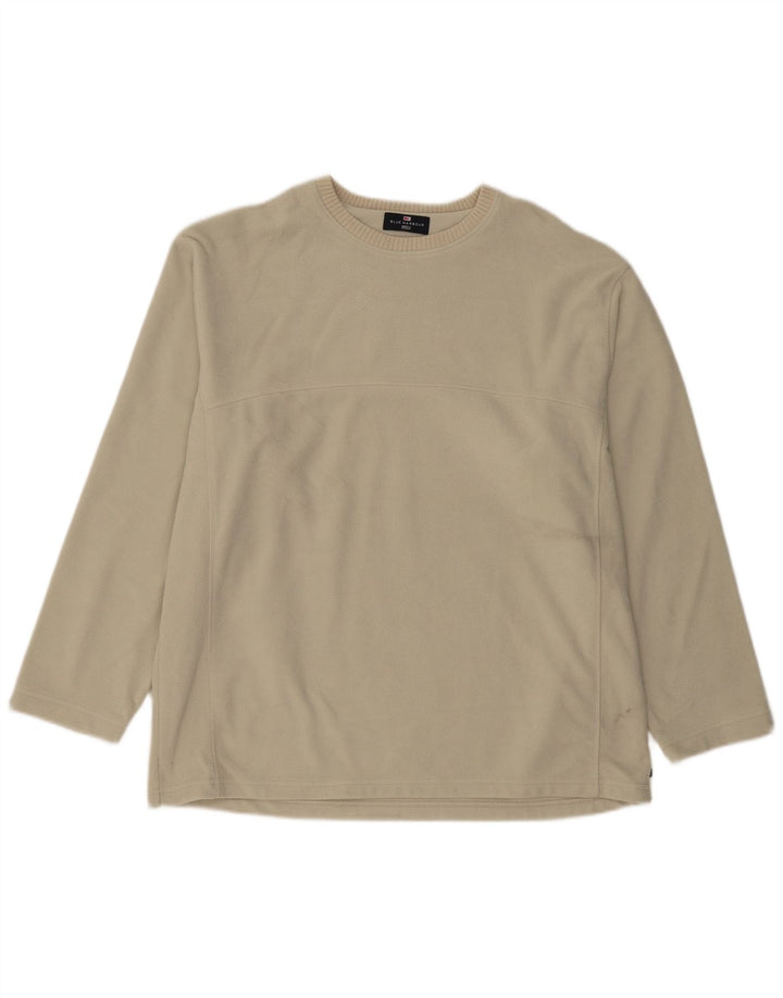 Marks & Spencer Pull Polaire Homme XL Beige Polyester