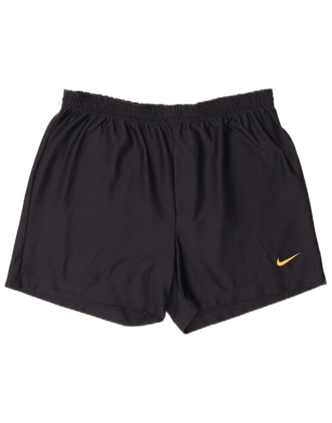 NIKE Mens Sport Shorts Large  Navy Blue Polyester